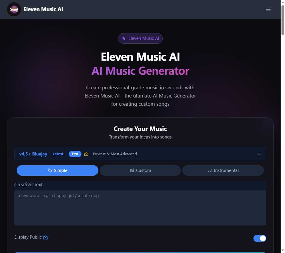 Eleven Music AI