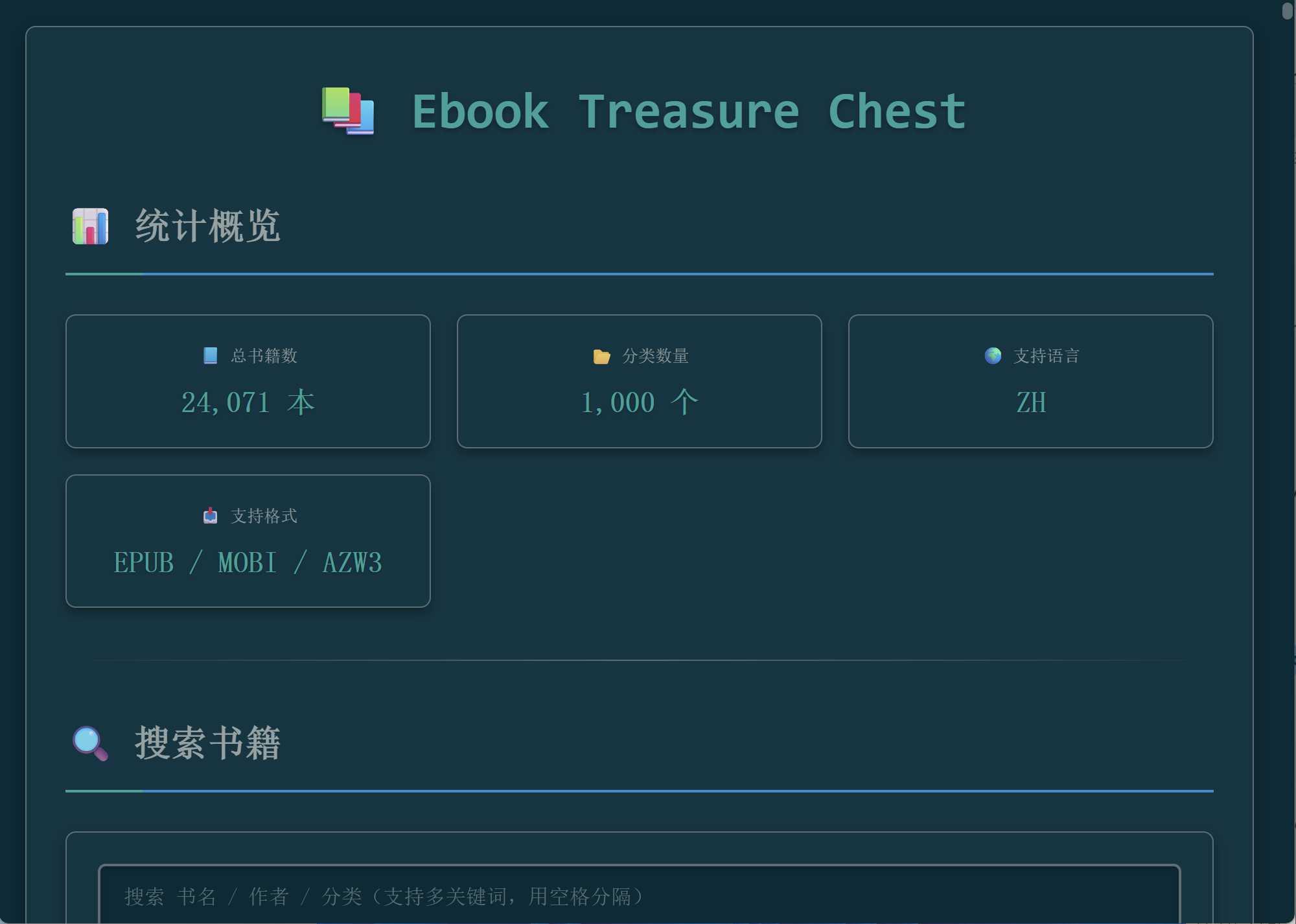 ebook treasure chest