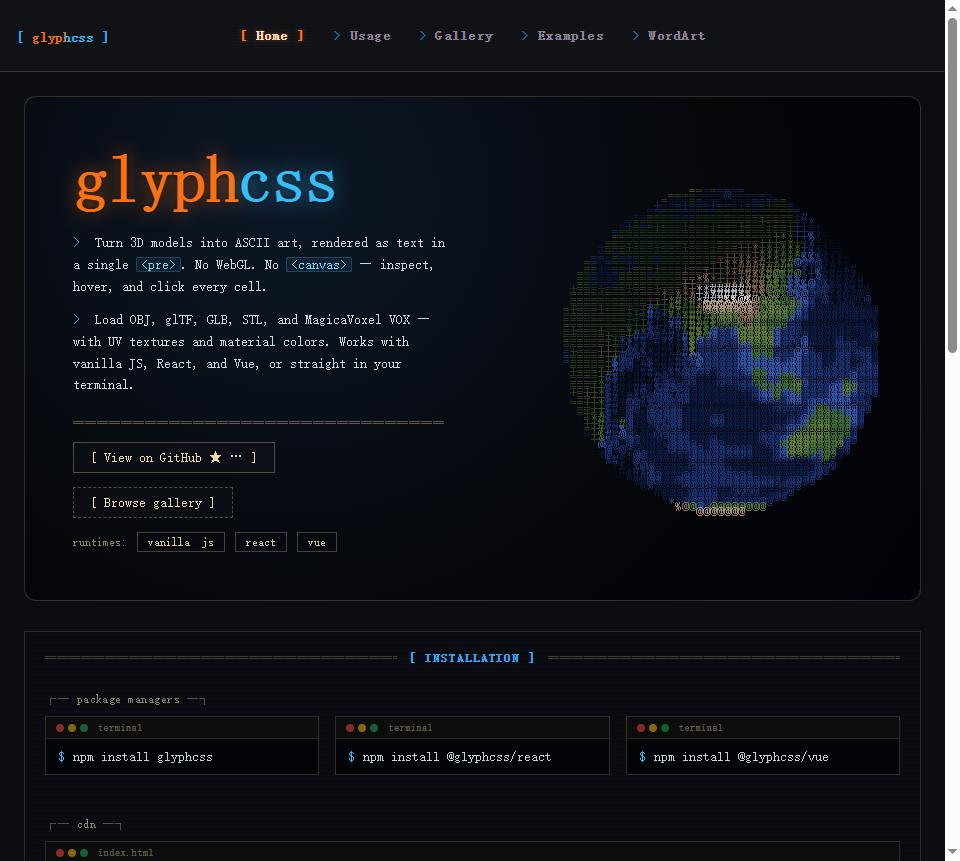 glyphcss
